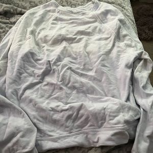 large white crew neck